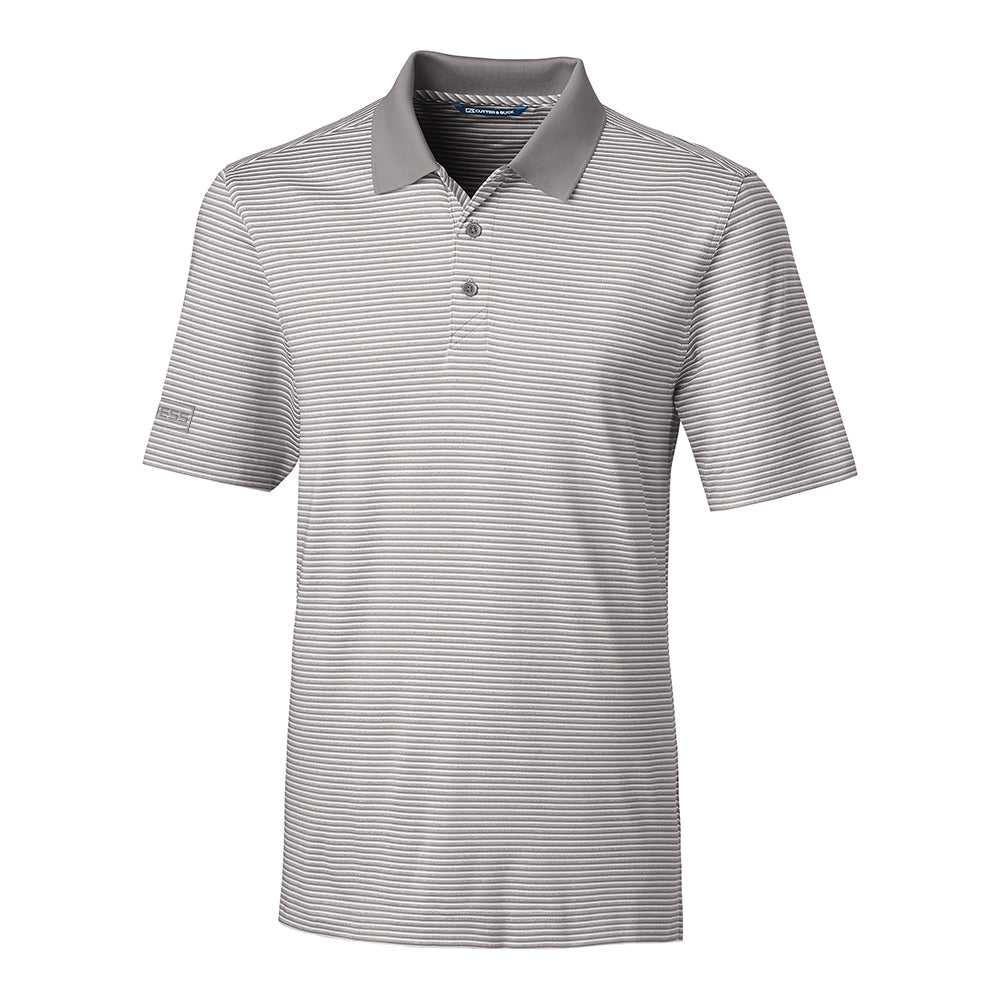 Cutter & Buck Forge Tonal Stripe Stretch Mens Polo