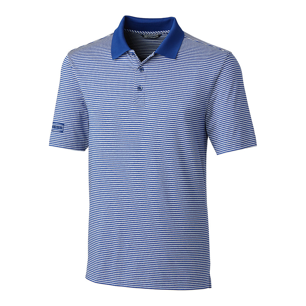 Cutter & Buck Forge Tonal Stripe Stretch Mens Polo