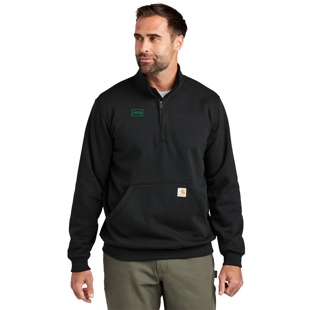 Carhartt Midweight 1/4 Zip Mock Neck Sweatshirt