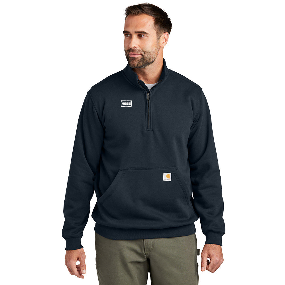 Carhartt Midweight 1/4 Zip Mock Neck Sweatshirt