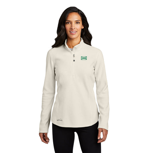 Eddie Bauer Ladies 1/2 Zip Microfleece Jacket