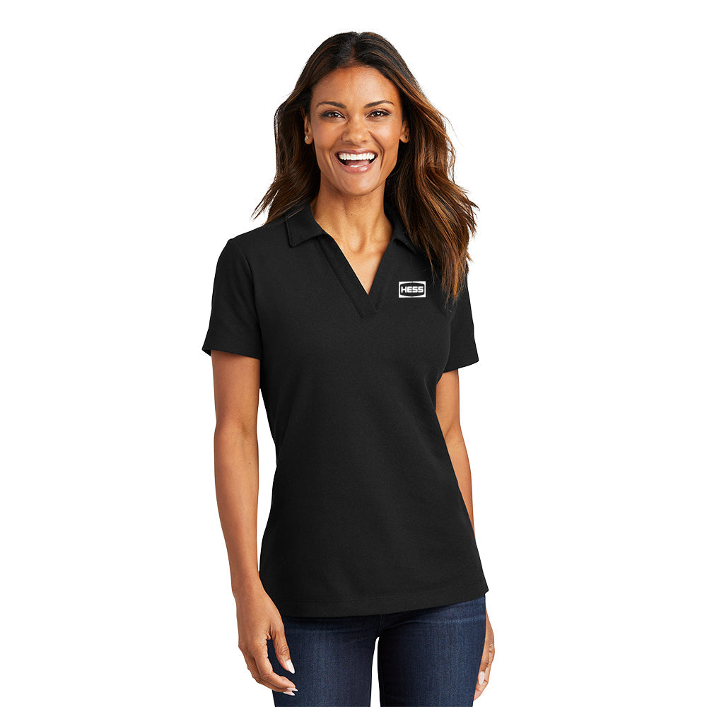 Port Authority Ladies C-FREE Cotton Blend Pique Polo