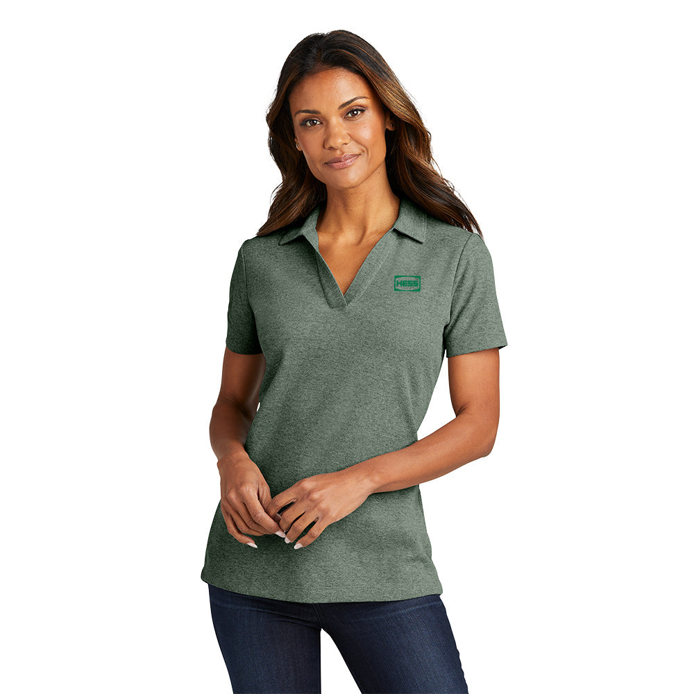 Port Authority Ladies C-FREE Cotton Blend Pique Polo