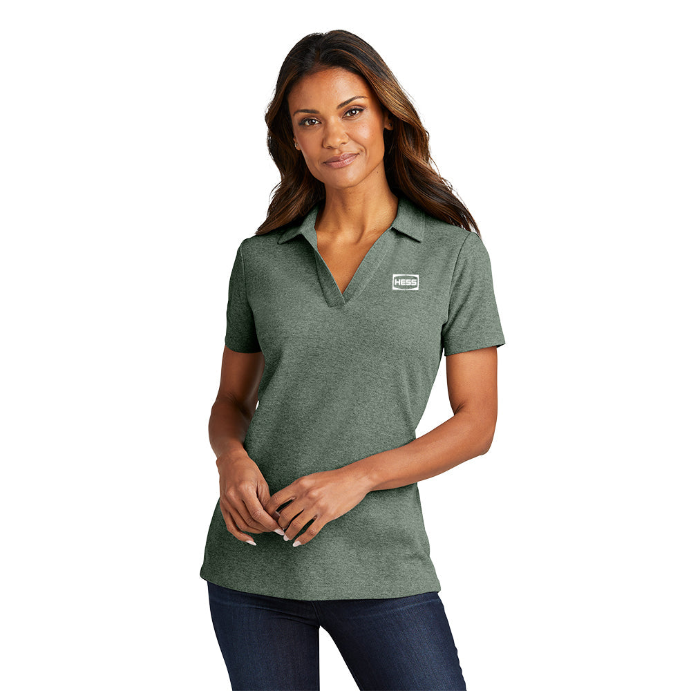 Port Authority Ladies C-FREE Cotton Blend Pique Polo